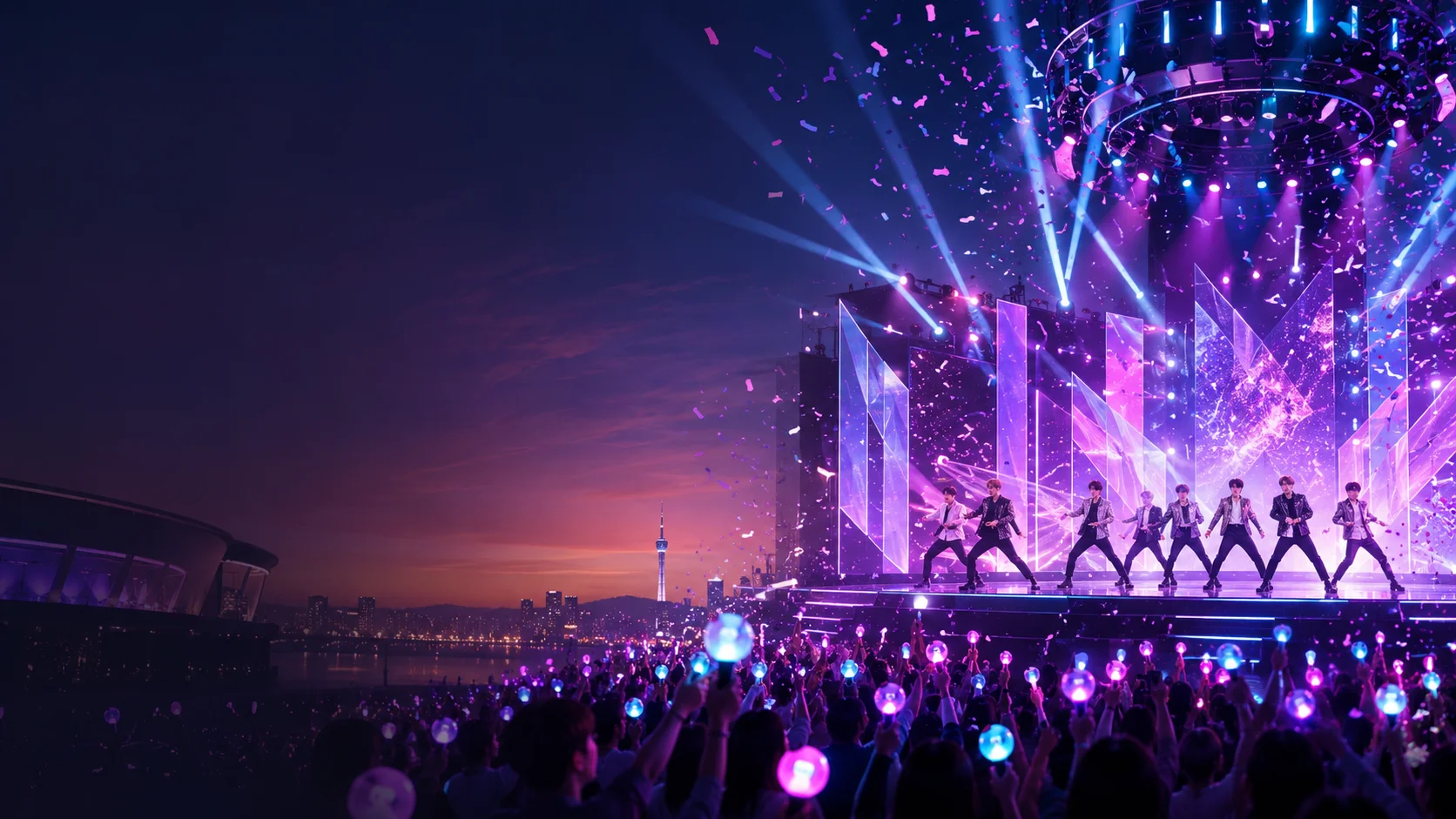 K-pop концерты и премии в Корее: лето 2026